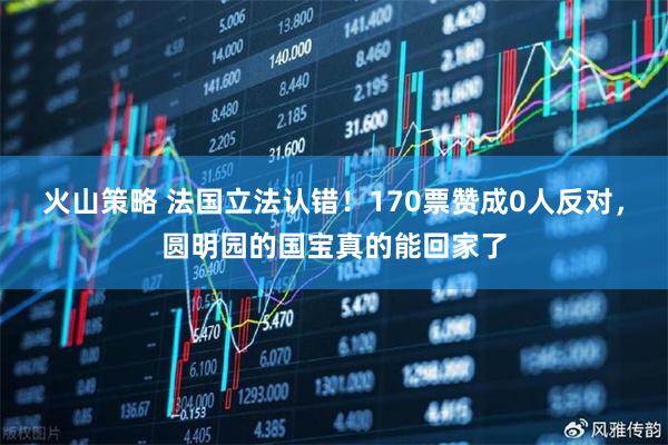 火山策略 法国立法认错！170票赞成0人反对，圆明园的国宝真的能回家了